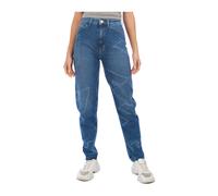 Emporio Armani - Jean en denim coupe relax - Femme - Jeans - Bleu - Taille: W27