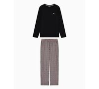 Emporio Armani Em000611_af18885 Long Sleeve Pyjama Noir L Homme