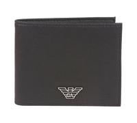Emporio Armani - Logo Plaque Wallet - Homme - Accessoires - Noir - Taille: ONE Size