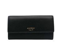 Emporio Armani - Logo Wallet - Femme - Accessoires - Noir - Taille: ONE Size