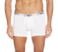 Emporio Armani Underwear 2-Pack Boxer Essential Monogram Caleçon Boxeur, White/White, XL (Lot de 2) Homme