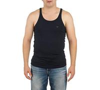Emporio Armani Lot de 2 Hauts de Pyjama pour Homme, Marine, S