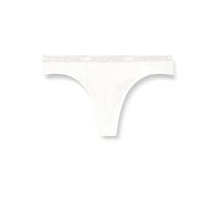 Emporio Armani Lot de 2 Strings Essential Studs pour Femme, Blanc, Taille XS, Blanc, XS