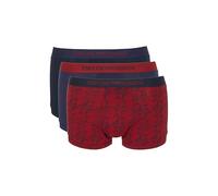 Emporio Armani Lot de 3 Boxers en Pur Coton pour Homme, Rouge, Taille L, Rouge, L