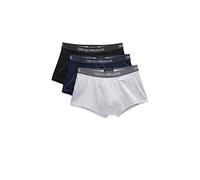 Emporio Armani Lot de 3 Shorts rétro pour Homme, Multicolore (Marine/Grg Mel/Nero 94235)., L