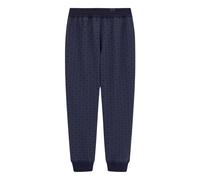 Emporio Armani - Loungewear bleu avec design micro-logo - Homme - Pantalons - Bleu - Taille: L