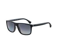 EMPORIO ARMANI Lunettes de soleil pour hommes Ea4033 5229t3 black/grey rubber polar grey gradient
