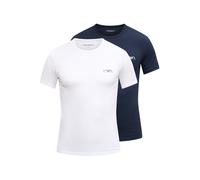 Emporio Armani Maillot de corps bleu marine / blanc, Taille S