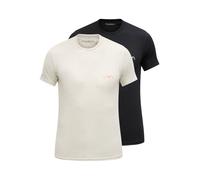 EMPORIO ARMANI Lot de 2 t-Shirts à col Rond Bold Monogram pour Homme, Noir, Taille XL