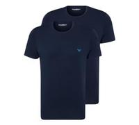 EMPORIO ARMANI Man Endurance Lot de 2 T-Shirts à col Rond Bleu M, Armani Blu/Armani BL, M