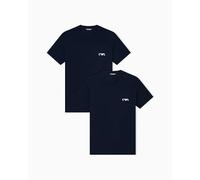 Emporio Armani – T-shirt Em001849_af14131 – Lot de 2, manches courtes – Bleu S Homme