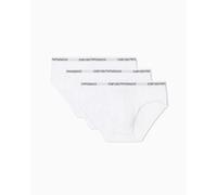 Emporio Armani Em000258_af14132 Slips 3 Units Blanc L Homme