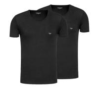 Emporio Armani Em000392_af14132 Short Sleeve Base Layer 2 Units Noir 2XL Homme