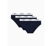 Emporio Armani Slips Em000258_af14132 lot de 3 bleu XL homme