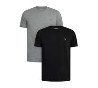 Emporio Armani Endurance 2-Pack T-Shirt, Noir, L Homme