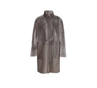 EMPORIO ARMANI Manteau en peau de mouton retournée marron | 34