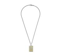 Emporio Armani Men's 2 tone Stainless Steel with lobster clasp closure Pendant necklace