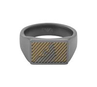 Emporio Armani Men's Stainless Steel signet Rings