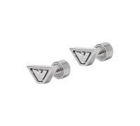 Emporio Armani Men's Stainless Steel Stud Closure Earrings