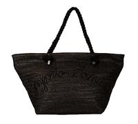 Emporio Armani mer sac de plage de loisirs en raphia article 231792 3R922 sac de plage - cm.61 x cm.33 x cm.31 (environ), 00020 Nero - Black, Taille unique