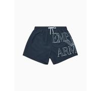 EMPORIO ARMANI Mid Boxer Maillot de Bain, Armani Blu, S Homme