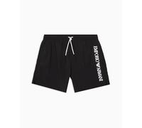 EMPORIO ARMANI Mid Boxer Maillot de Bain, Noir, Large Homme