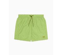 Emporio Armani Mid Boxer Maillot de Bain, Punch Citron Vert/Guacamole, L Homme