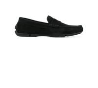Emporio Armani - Mocassins de conduite en daim - Homme - Chaussures - Noir - Taille: 46 EU