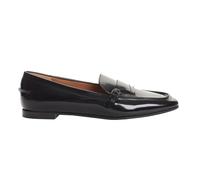 Emporio Armani - Mocassins en Cuir Verni - Femme - Chaussures - Noir - Taille: 37 EU