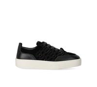 Emporio Armani - Monogram Velvet Baskets - Femme - Chaussures - Noir - Taille: 41 EU