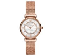 Emporio Armani Montre à affichage analogique 'Gianni T-Bar' argent, Taille Ø 40mm