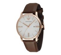 Emporio Armani Montre pour homme mouvement quartz/3 aiguilles date boîtier 42mm avec bracelet en cuir pro-planet AR11573