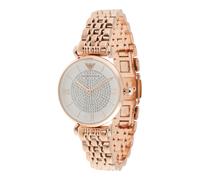 Emporio Armani Montre à affichage analogique or rose, Taille One Size