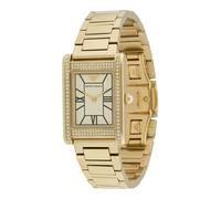 Emporio Armani Montre à affichage analogique or / transparent / blanc cassé, Taille One Size