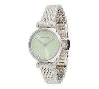 Emporio Armani Watch for Women, 28mm Quartz Two Hand Movement with Stainless Steel Or Leather Strap