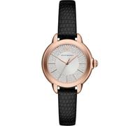 Emporio Armani Montre à Trois Aiguilles, en Acier Inoxydable, doré Rose, pour Femme, AR11631