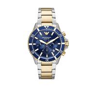 Emporio Armani Montre homme Diver AR11362 Bleu marine multicolore