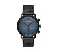 Emporio Armani - Montre Aviateur Chronographe - Homme - Accessoires - Noir - Taille: ONE Size