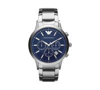 Montre - EMPORIO ARMANI - AR2448 - Cadran bleu - Boîtier 41 mm - Bracelet acier
