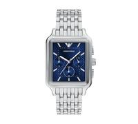 Emporio Armani Montre chronographe en acier inoxydable