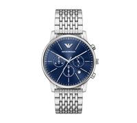 Emporio Armani Montre chronographe en acier inoxydable
