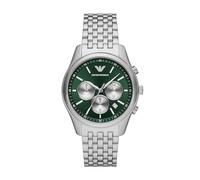Emporio Armani Montre chronographe, en acier inoxydable, pour homme, AR11581