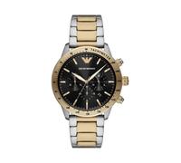 Emporio Armani - Montre Chronographe Mario - Homme - Accessoires - Gris - Taille: ONE Size