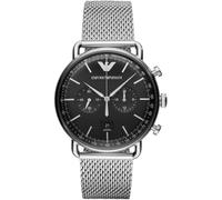 Montre EMPORIO ARMANI - Acier Gris - Homme - Quartz - Verre minéral - Analogique