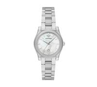 Emporio Armani Montre Femme 32MM en Acier Inoxydable Argenté, AR11723