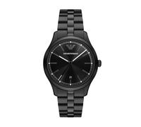 Emporio Armani Montre Homme 41MM en Acier Inoxydable Noir, AR11736