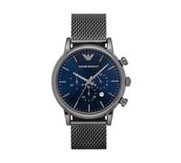 Emporio Armani Montre Hommes AR1979 Gris acier inoxydable 46 mm 5 bar