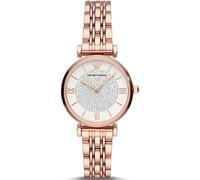 Montre Femme - Emporio Armani - AR11244 - Cadran avec accents de diamant - Acier inoxydable - Rose Gold