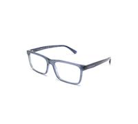 Emporio Armani - Monture optique - Homme - Accessoires - Bleu - Taille: 56 MM
