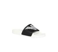 Emporio Armani Mules PVC à Gros Logo Homme